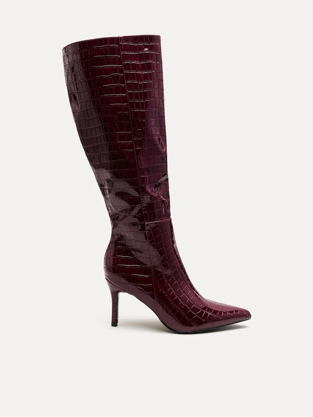 Burgundy boots - Picture 1 of 5